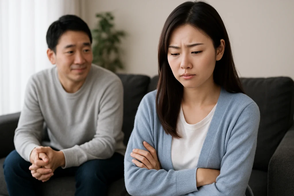 相手がいい人だけど好きになれない顔のとき