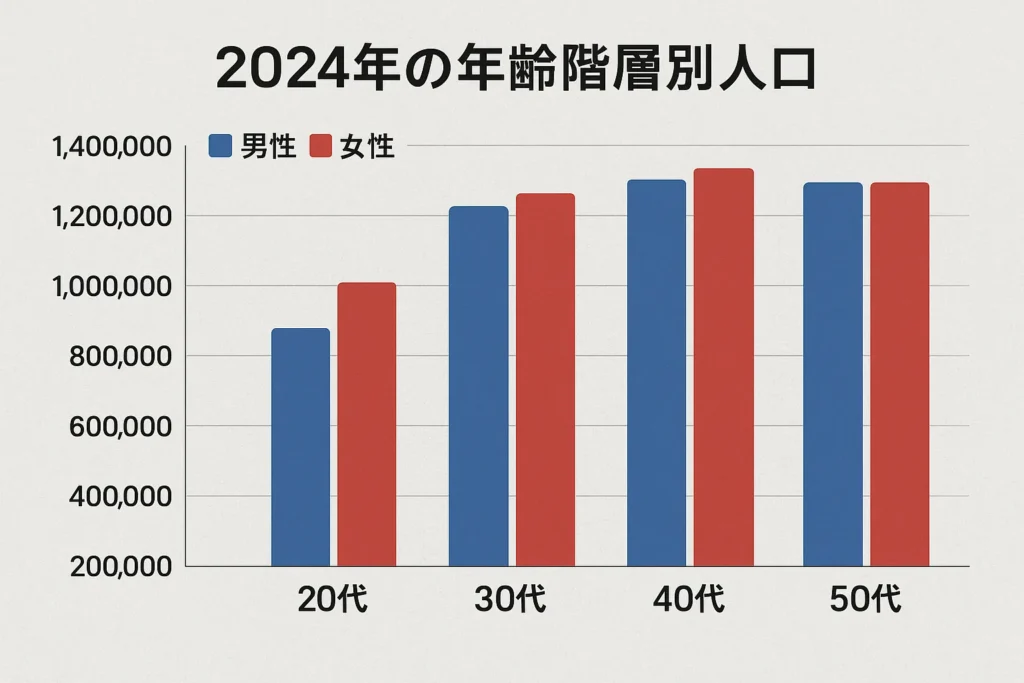 20代男性が少ない原因とその理由