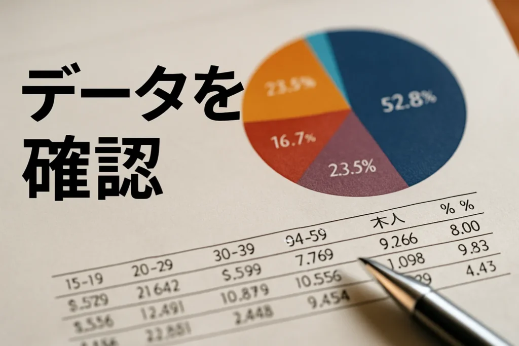 20代男性が少ない原因とその理由
