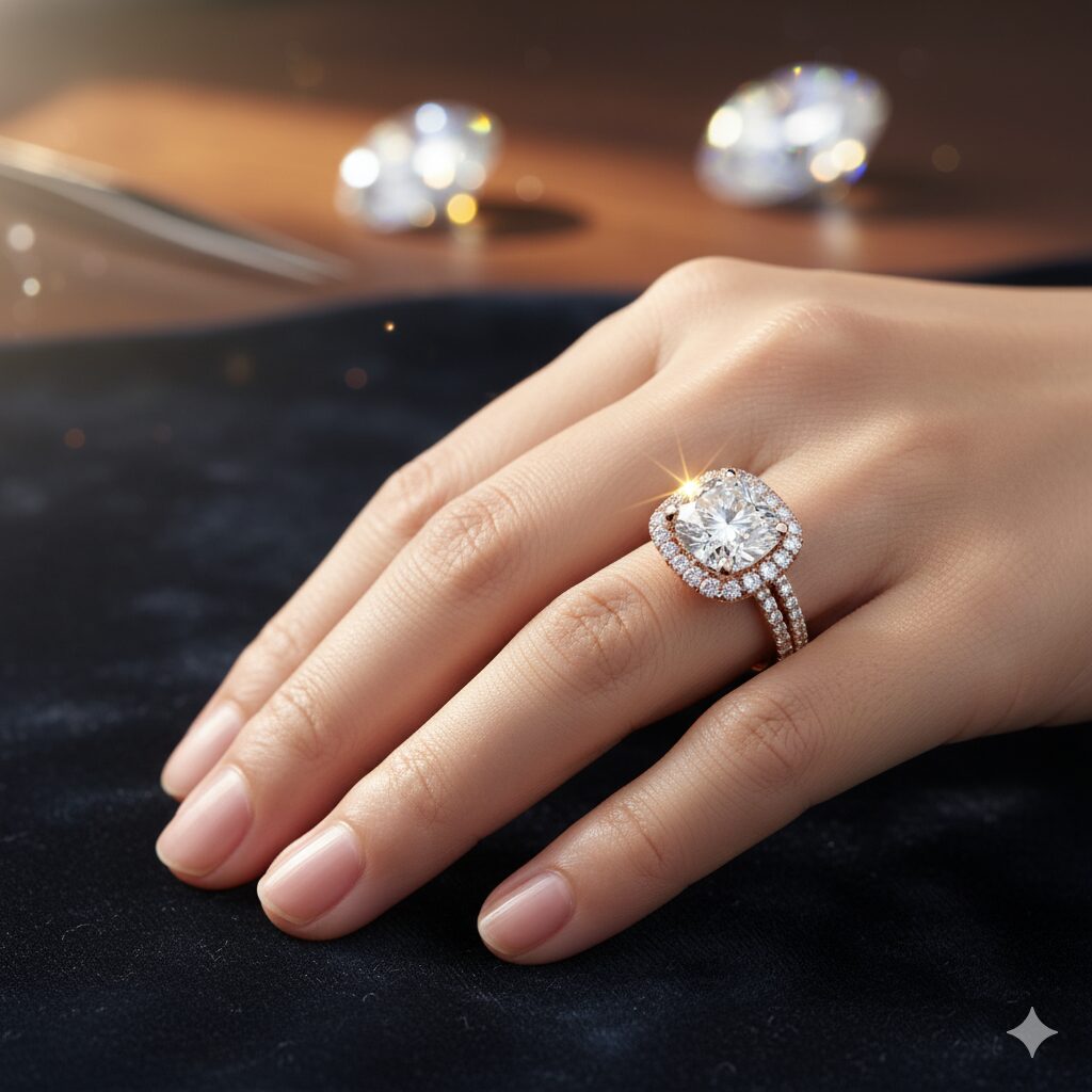 華やかさを演出するヘイローリングの魅力