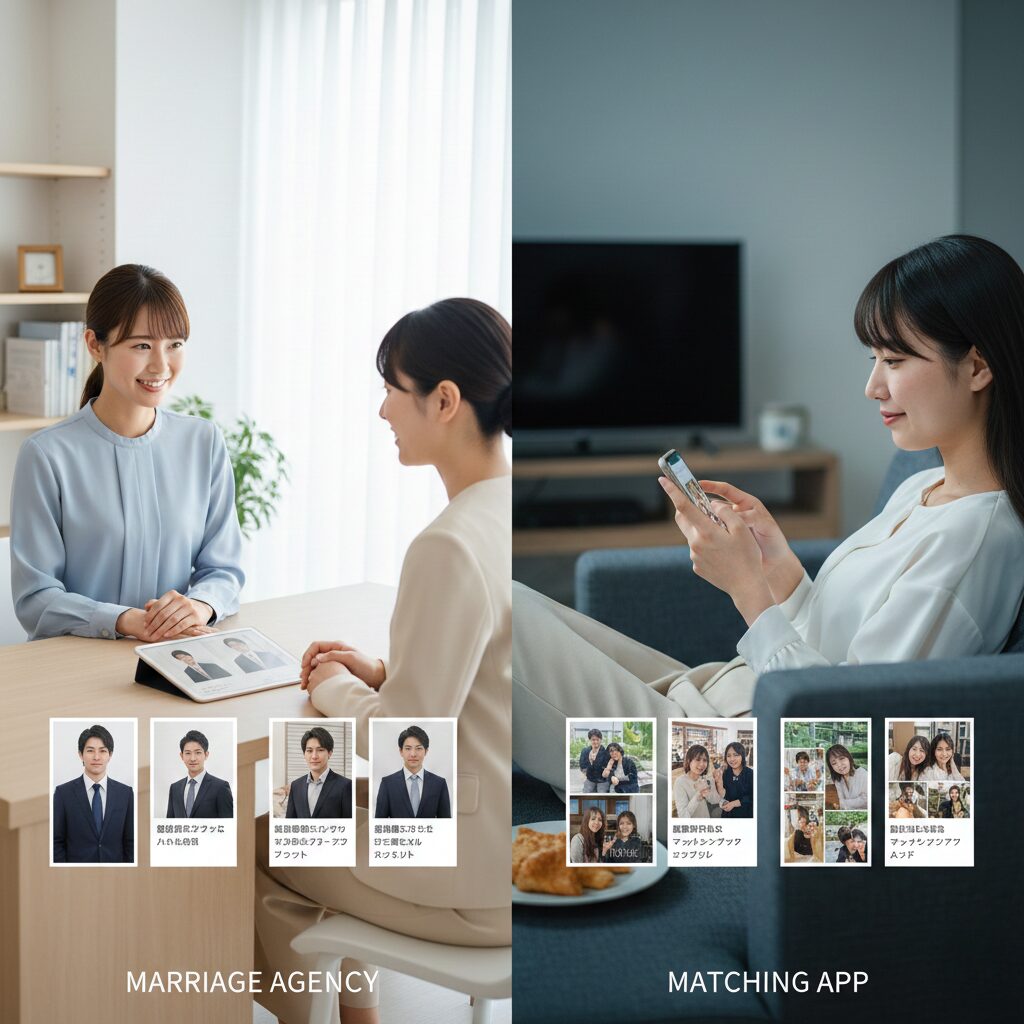 結婚相談所とマッチングアプリは変わらない？決定的な違いと選び方